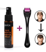 মাথা ও দাড়ির চুল গজানোর স্প্রে ও রোলার একসাথে