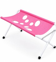 Foldable Pet Grooming Table (Pink)